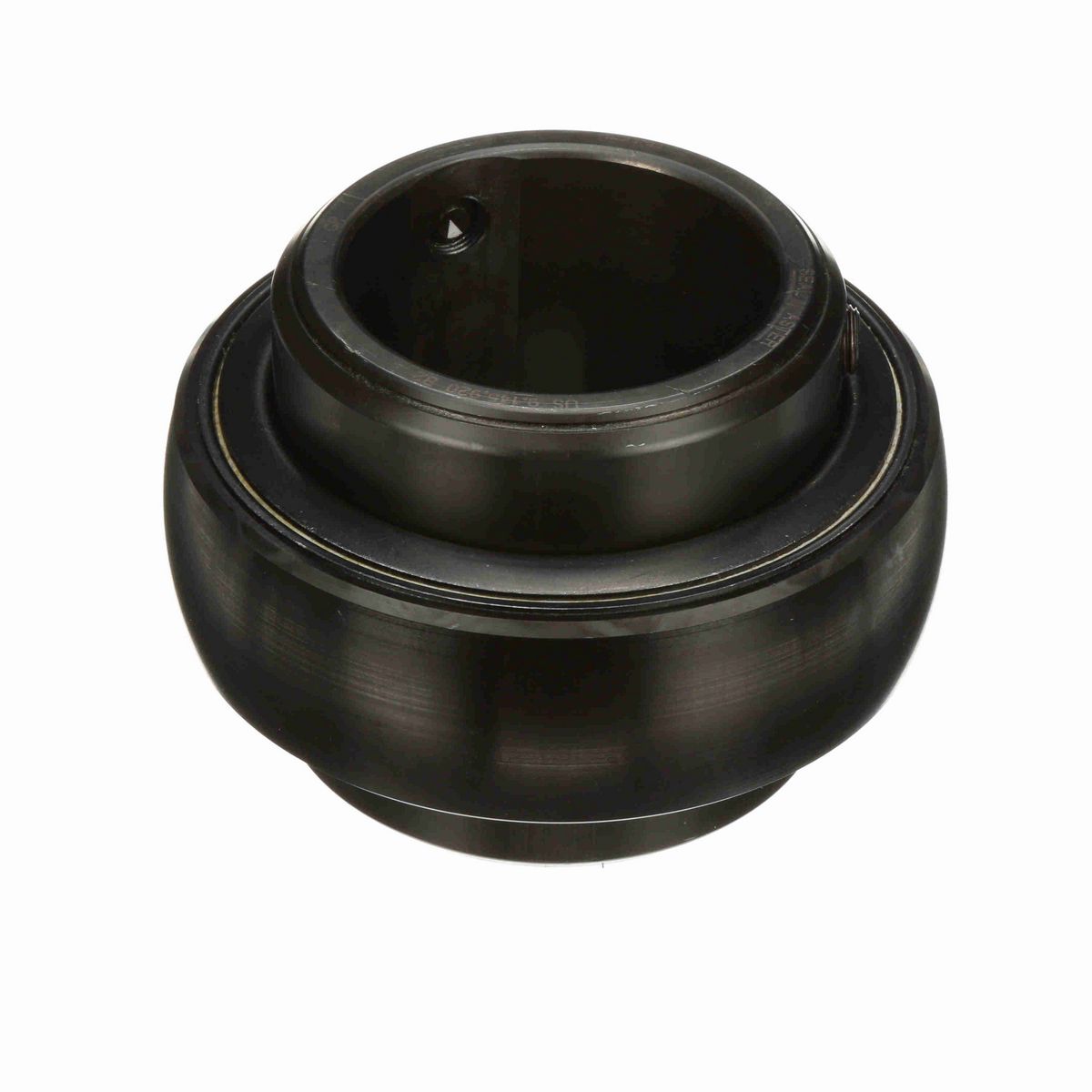 Sealmaster Mounted Insert Only Ball Bearing - 52100 Bearing Steel, Black Oxided - Double Setscrew Lock - 3-215D