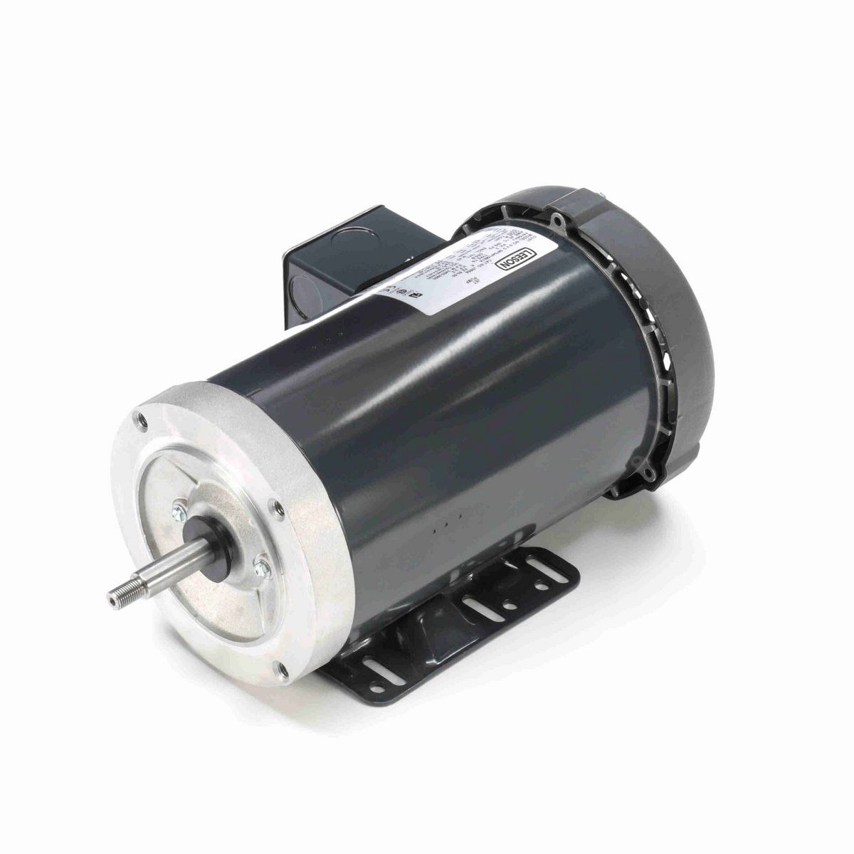 LEESON Jet Pump Motor, 3 & 2 HP, 3 Ph, 60 & 50 Hz, 230/460 & 190/380 V, 3600 & 3000 RPM, 56HJ Frame, TEFC - J066A