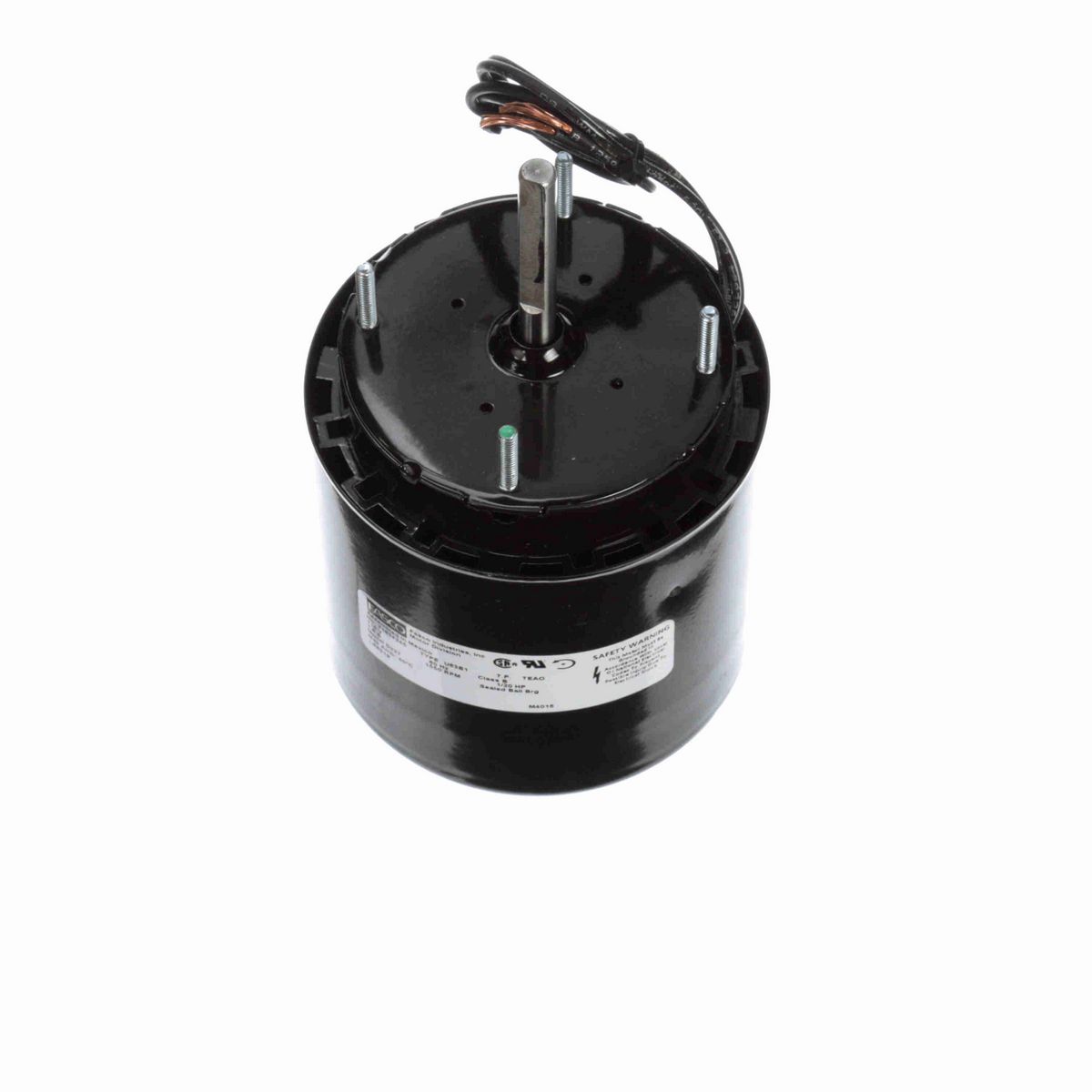 FASCO Fan and Blower Motor, 1/20 HP, 1 Ph, 60 Hz, 115 V, 1500 RPM, 1 Speed, 3.3" Diameter, TEFC - D227