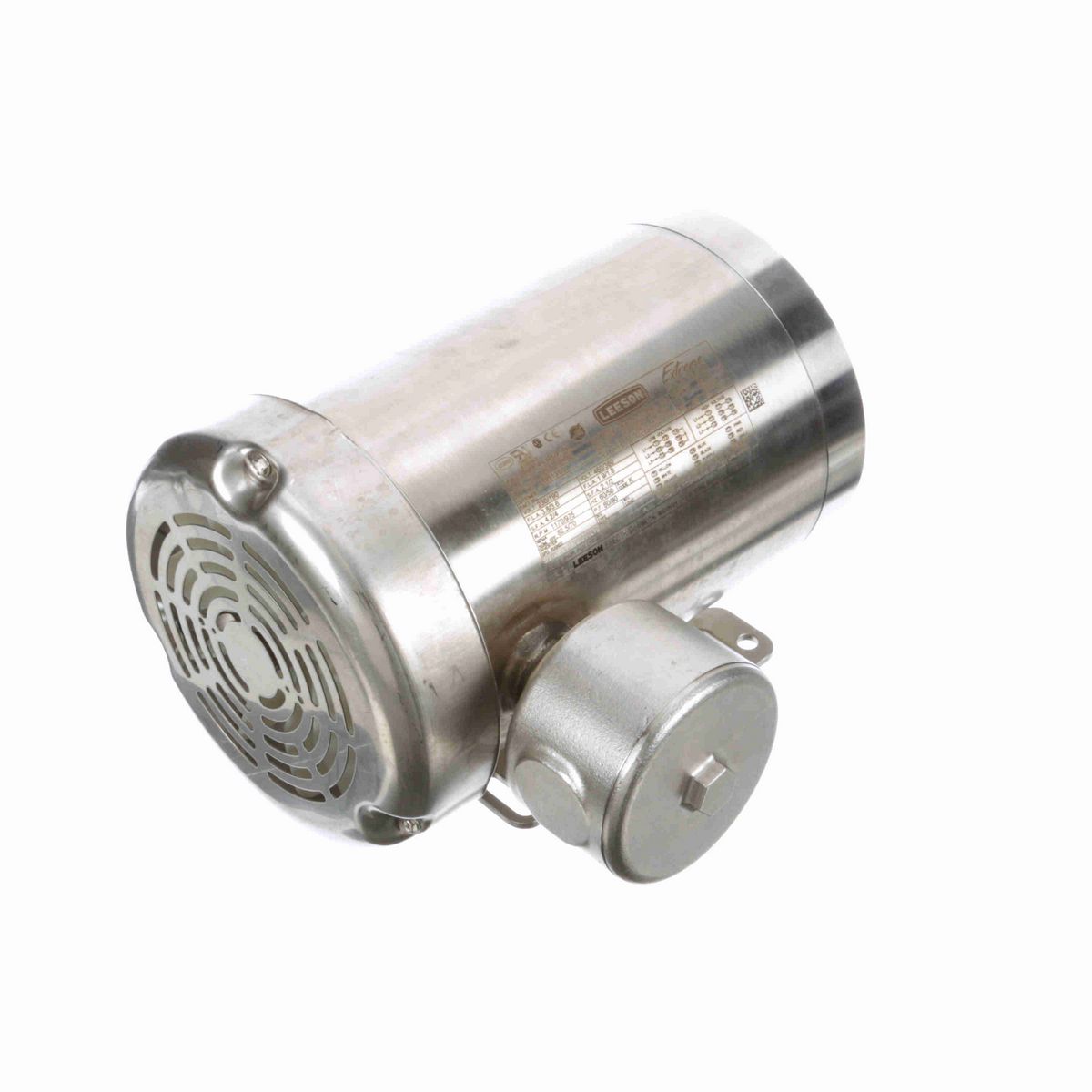 LEESON General Purpose Motor, 1 & 0.75 HP, 3 Ph, 60 & 50 Hz, 230/460 & 190/380 V, 1200 & 1000 RPM, 56HC Frame, TEFC - 119513.00