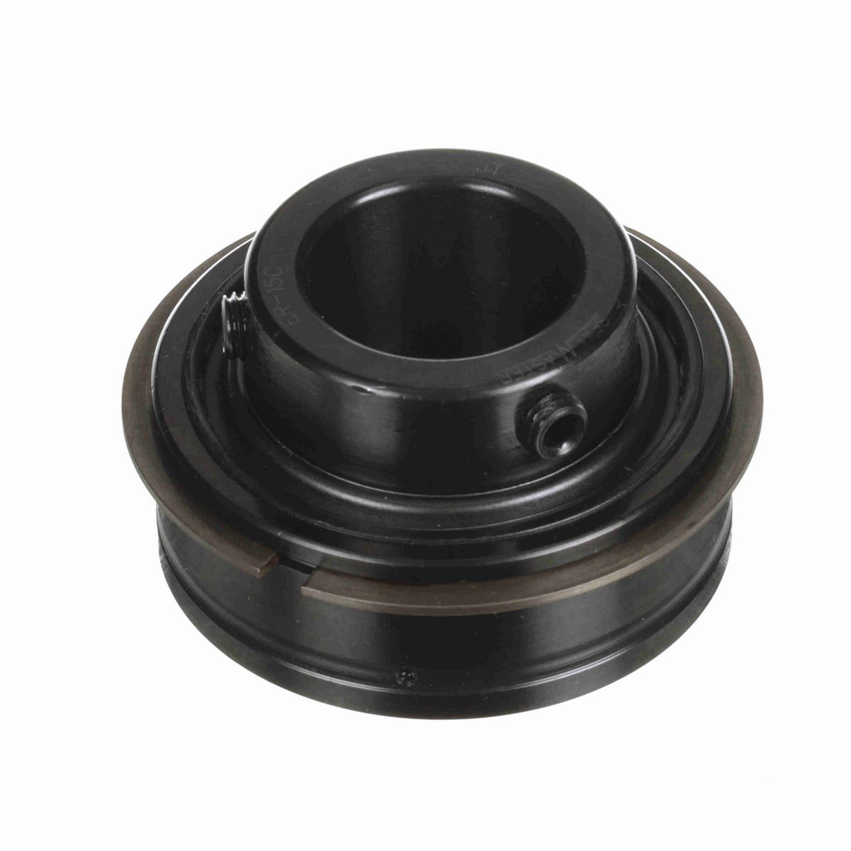 Sealmaster Mounted Insert Only Ball Bearing - 52100 Bearing Steel, Black Oxided - Setscrew Lock - ER-15C