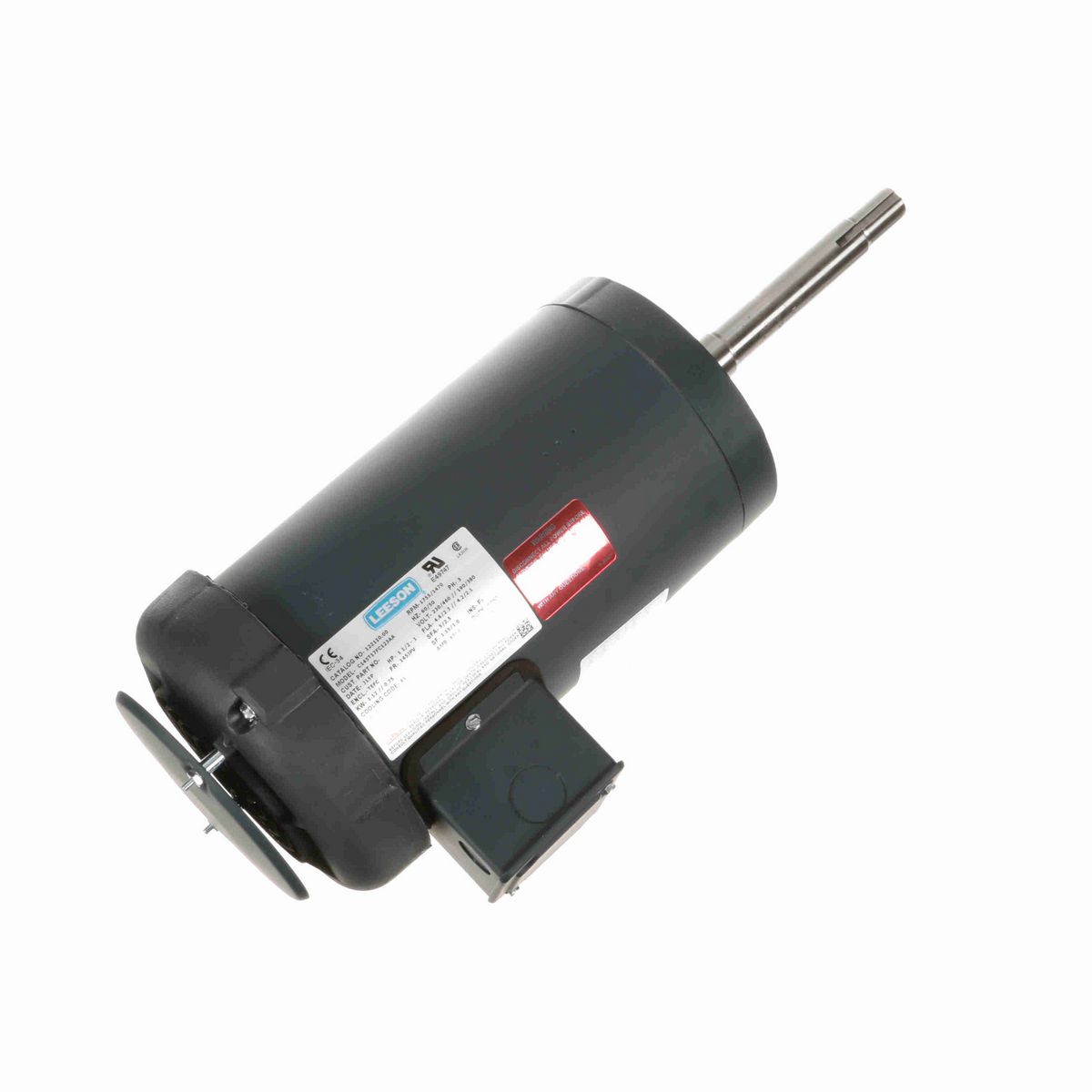 LEESON Close-Coupled Pump Motor, 1.50 & 1 HP, 3 Ph, 60 & 50 Hz, 230/460 & 190/380 V, 1800 & 1500 RPM, 145JPV Frame, TEFC - 122110.00