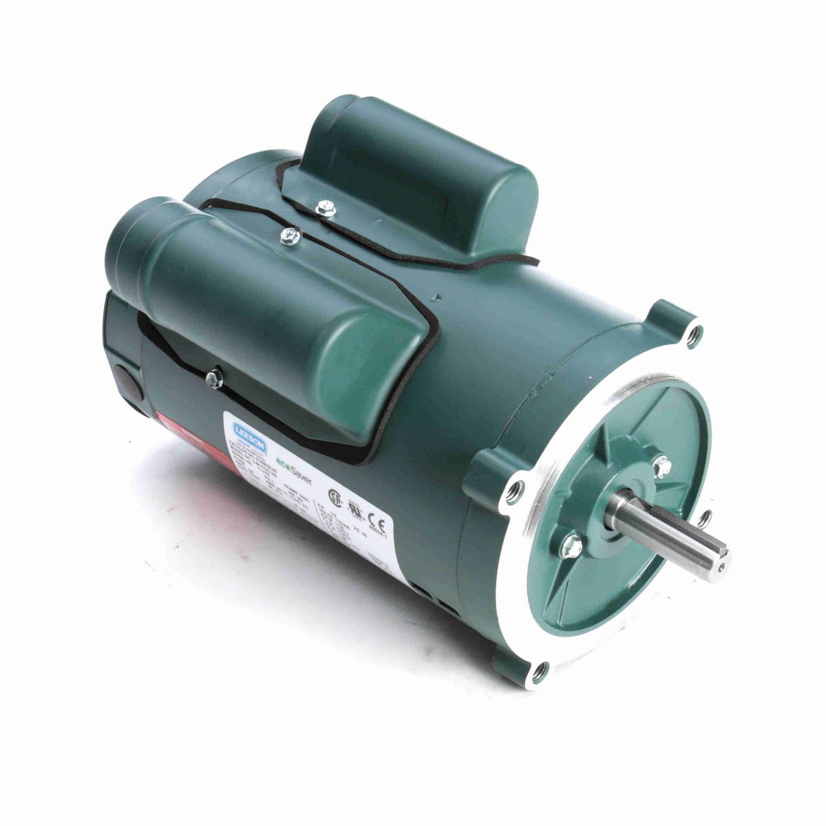 LEESON ecoSaver™ General Purpose Motor, 0.50 HP, 1 Ph, 60 Hz, 115/230 V, 1800 RPM, S56C Frame, DP - E100025.00