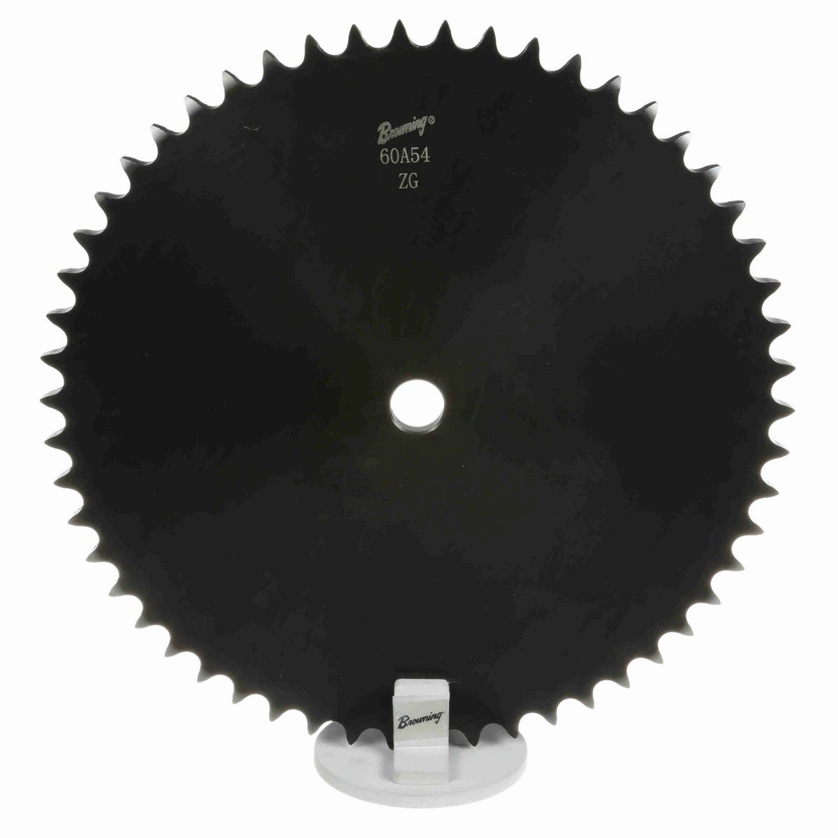 Browning Steel Minimum Plain Bore Roller Chain Sprocket - 60A54