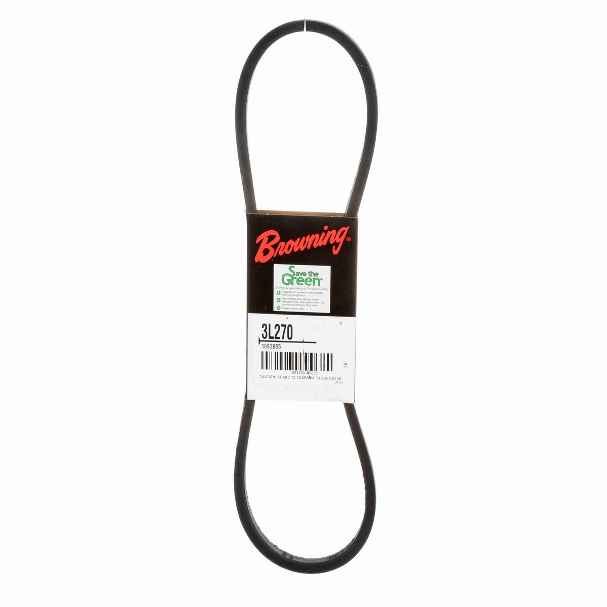 Browning Rubber FHP Belt - 3L270