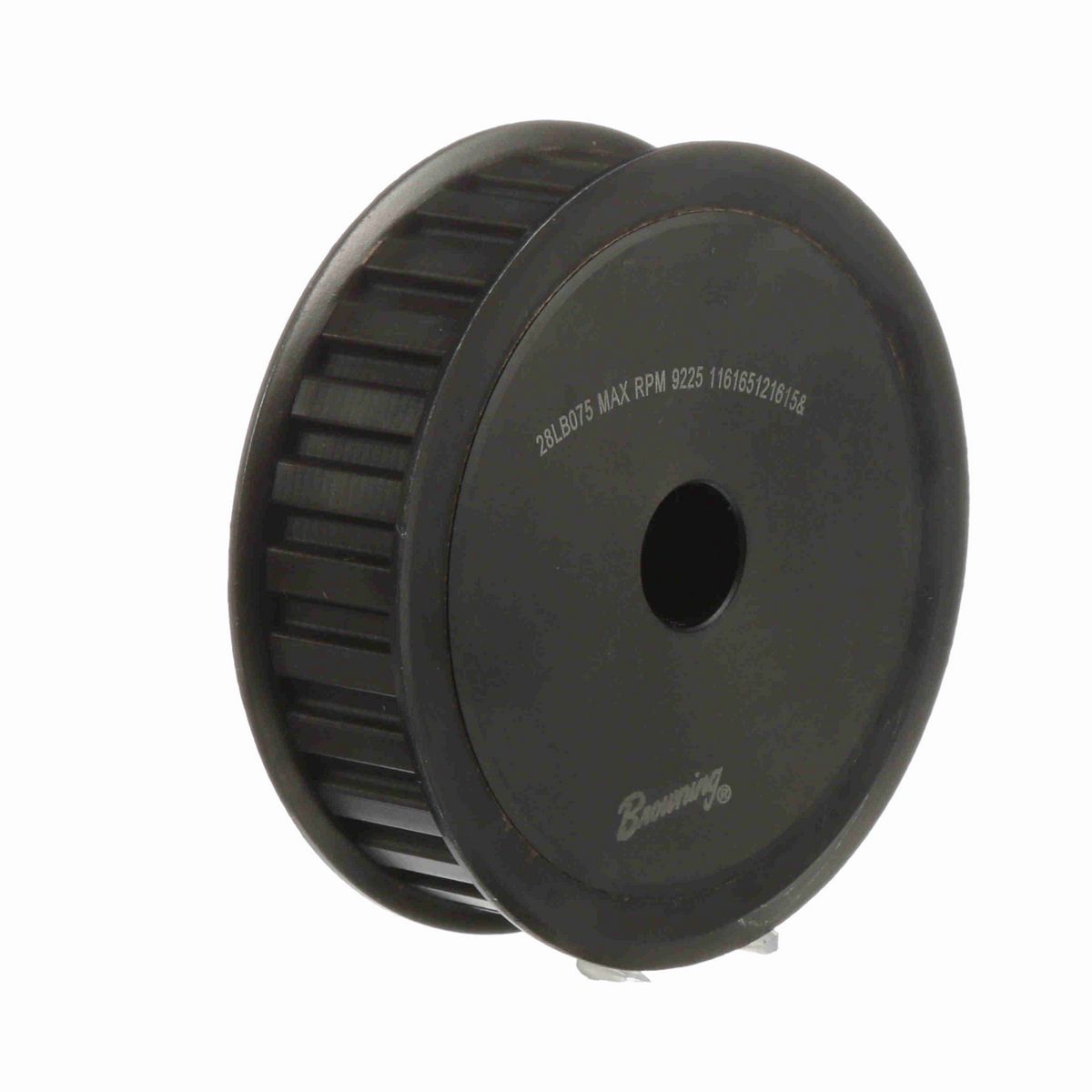 Browning Steel Rough Bore Gearbelt Pulley - 28LB075
