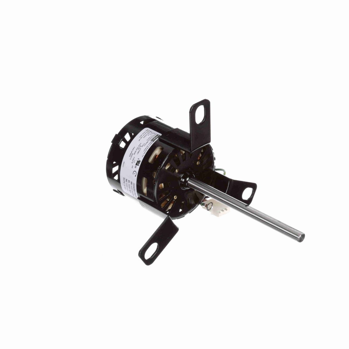 FASCO OEM Replacement Motor, 1/40 HP, 1 Ph, 60 Hz, 115 V, 1050/1550 RPM, 2 Speed, 3.3" Diameter, OAO - D0343
