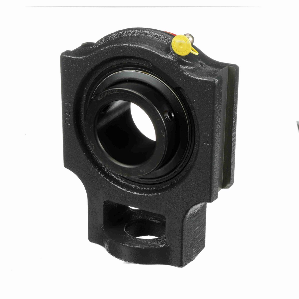 Sealmaster Mounted Cast Iron Wide Slot Take Up Ball Bearing - 52100 Bearing Steel, Black Oxided - Setscrew Lock - MST-39