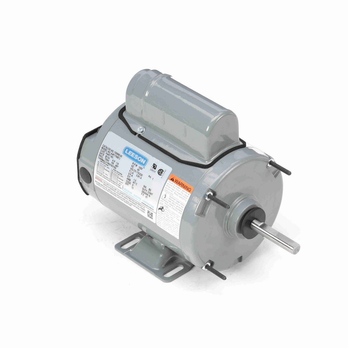 LEESON Agricultural Motor, 0.25 HP, 1 Ph, 60 Hz, 115/230 V, 1800 RPM, 48Y Frame, TENV - 100699.00
