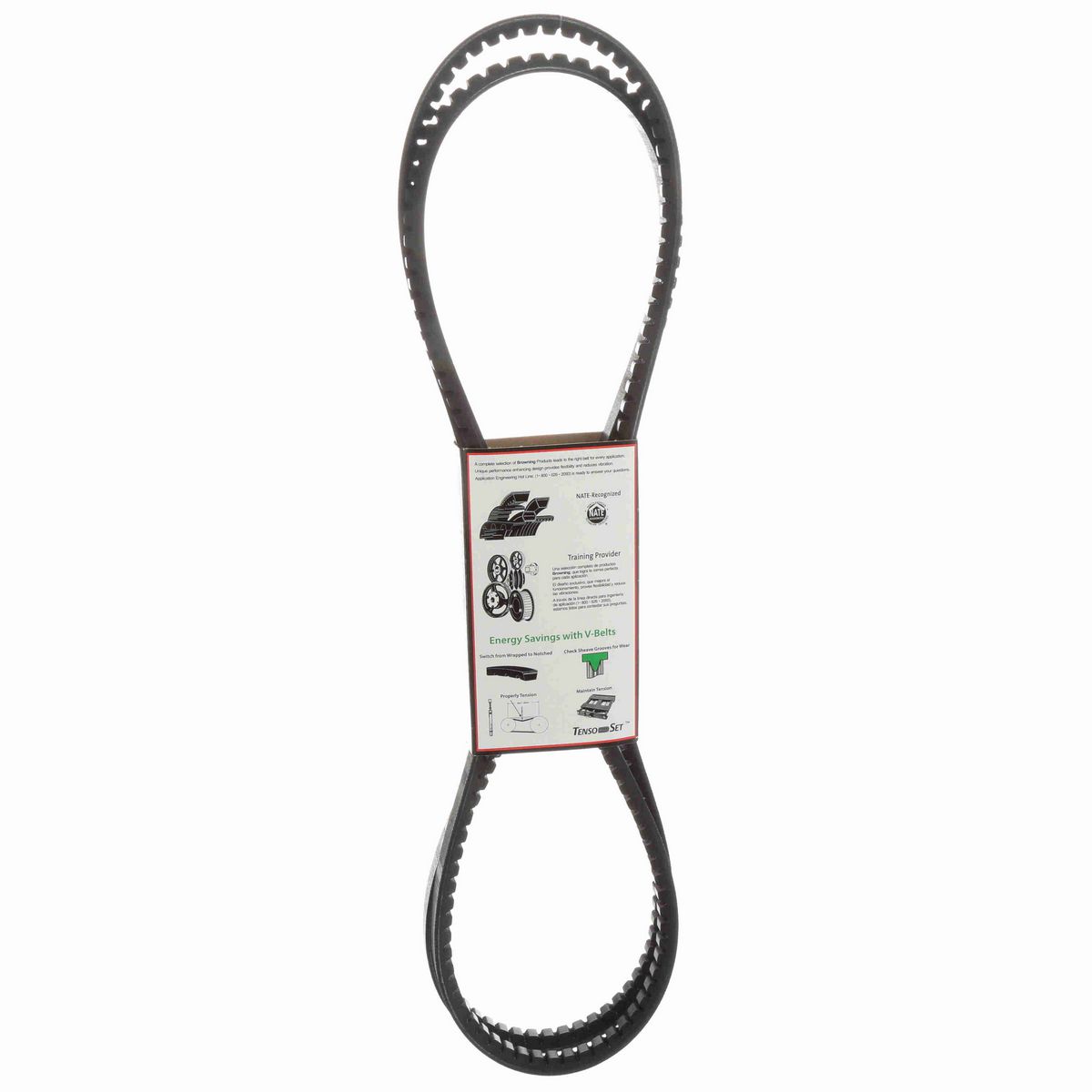 Browning EPDM Notched Belt 98% Efficient - AX91
