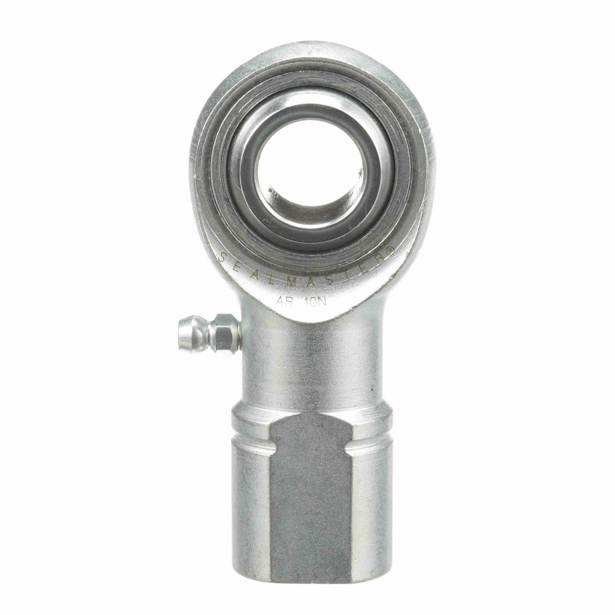 Sealmaster Female Rod End Bearing - Three-Piece Greasable Carbon Steel Race - AR 10N