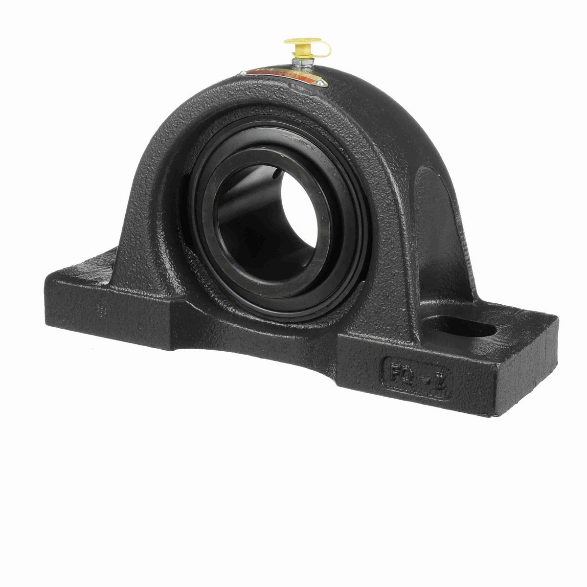 Sealmaster Mounted Cast Iron Two Bolt Pillow Block Ball Bearing - 52100 Bearing Steel, Black Oxided - Setscrew Lock - MP-36