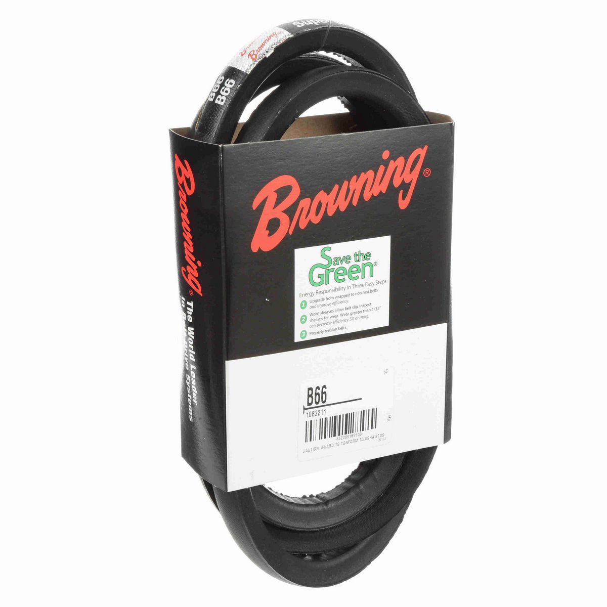 Browning Neoprene Wrapped Belt 95% Efficient - B66