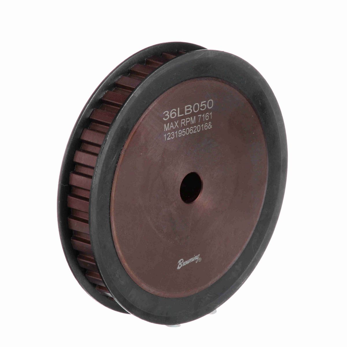 Browning Steel Rough Bore Gearbelt Pulley - 36LB050