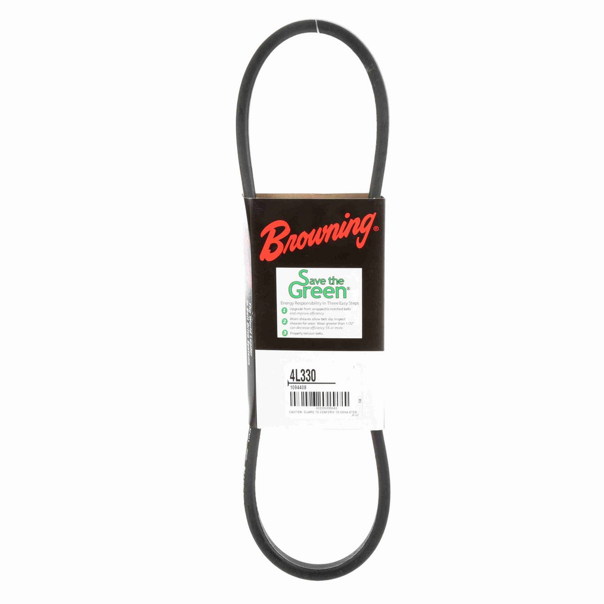 Browning Rubber FHP Belt - 4L330