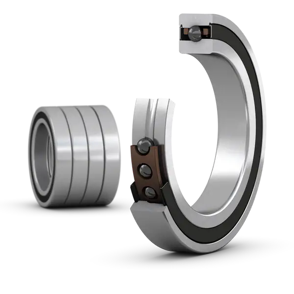 Согласованный комплект четырёх прецизионных радиально-упорных подшипников SKF S7014 ACB/HCP4AQGA