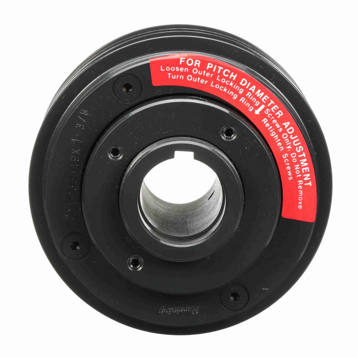 Browning 2 Groove Cast Iron Finished Bore Multiple Variable Pitch Sheave - 2MVP35B49X 1 3/8