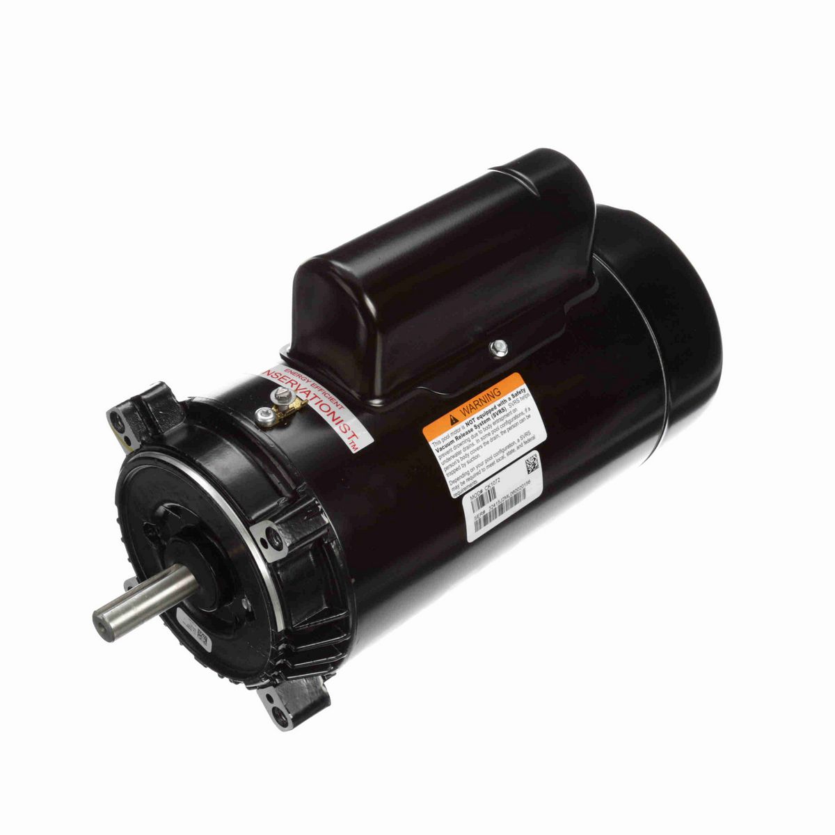 Century Pool Pump Motor, 3/4 HP, 1 Ph, 60 Hz, 230/115 V, 3600 RPM, 56C Frame, ODP - CK1072
