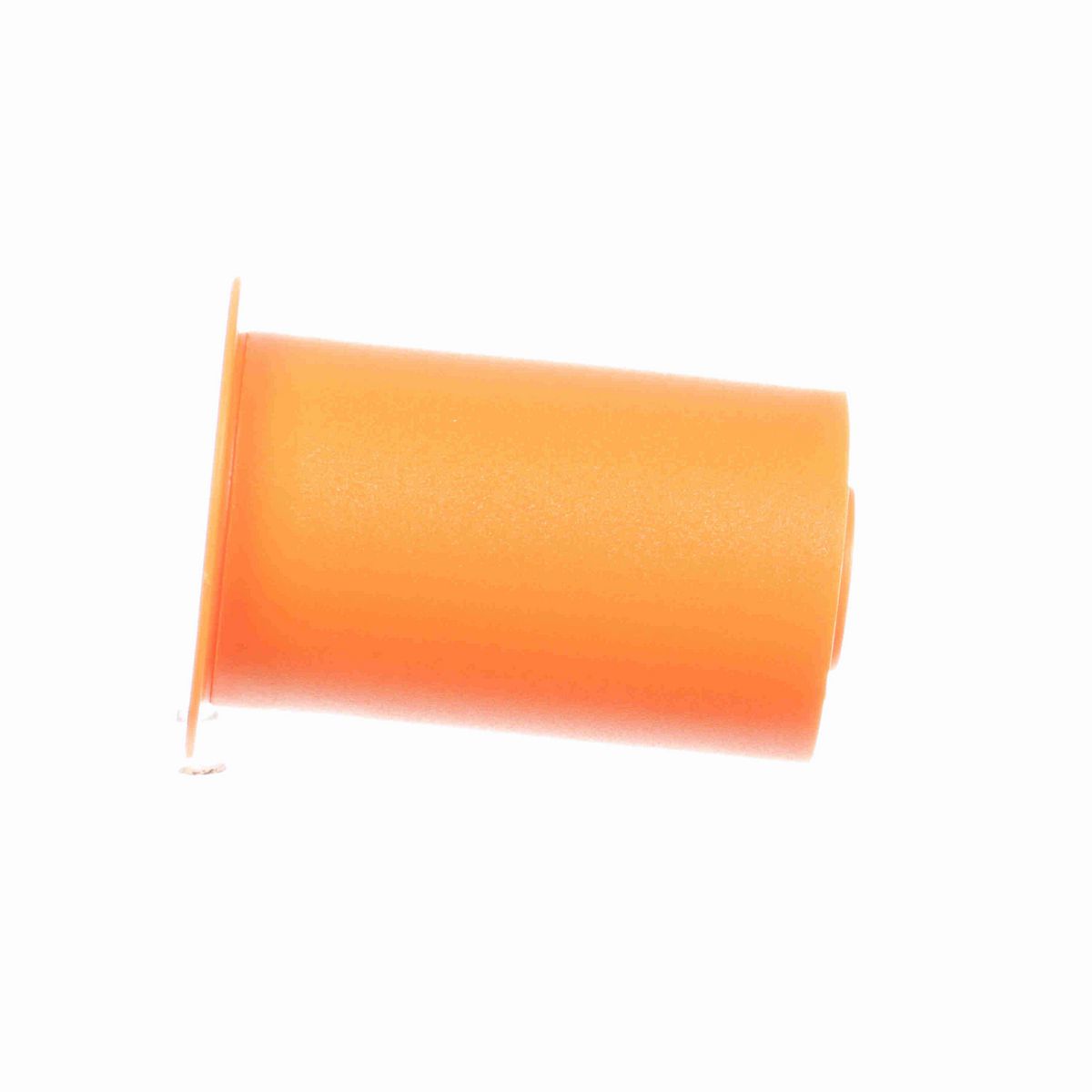 System Plast Flanged Return Roller; OD: 1.97-in, Shaft Dia: 0.75-in, Length: 3.15-in, Color: Orange - RF3-75-50