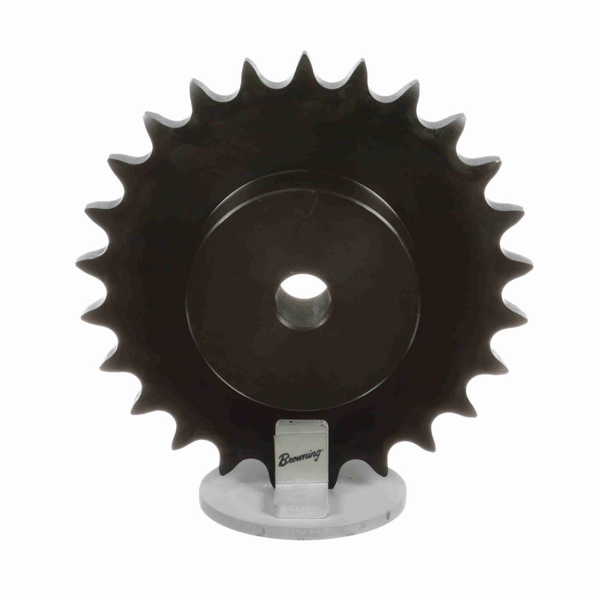 Browning Steel Minimum Plain Bore Roller Chain Sprocket - 80B25