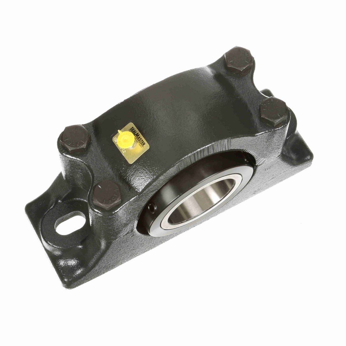Sealmaster Mounted Cast Iron Two Bolt Pillow Block Tapered Roller - 52100 Bearing Steel - Double Collar Mount Lock - ERPB 307-C2