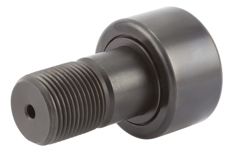 Игольчатый опорный ролик с цапфой RBC H48, цилиндрический, повышенной грузоподъемности, без уплотнения, со шлицем под отвёртку