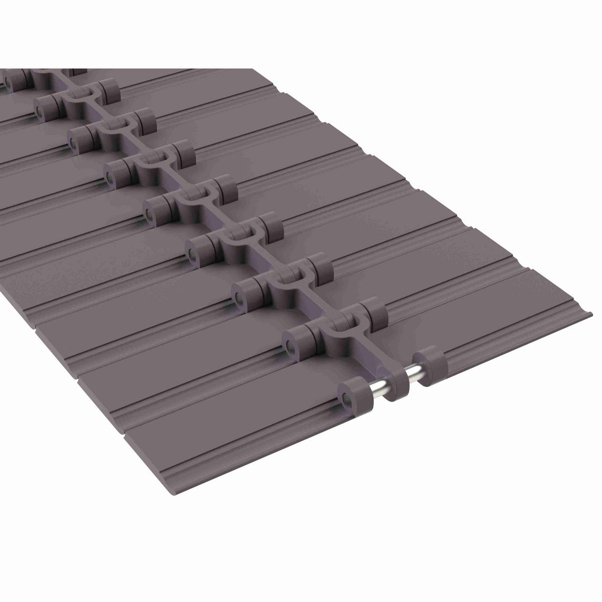 Rexnord 831 Straight Running Solid Top, Material: Brown High Performance, Width: 7.5in, Pitch: 1.5in - 81400023