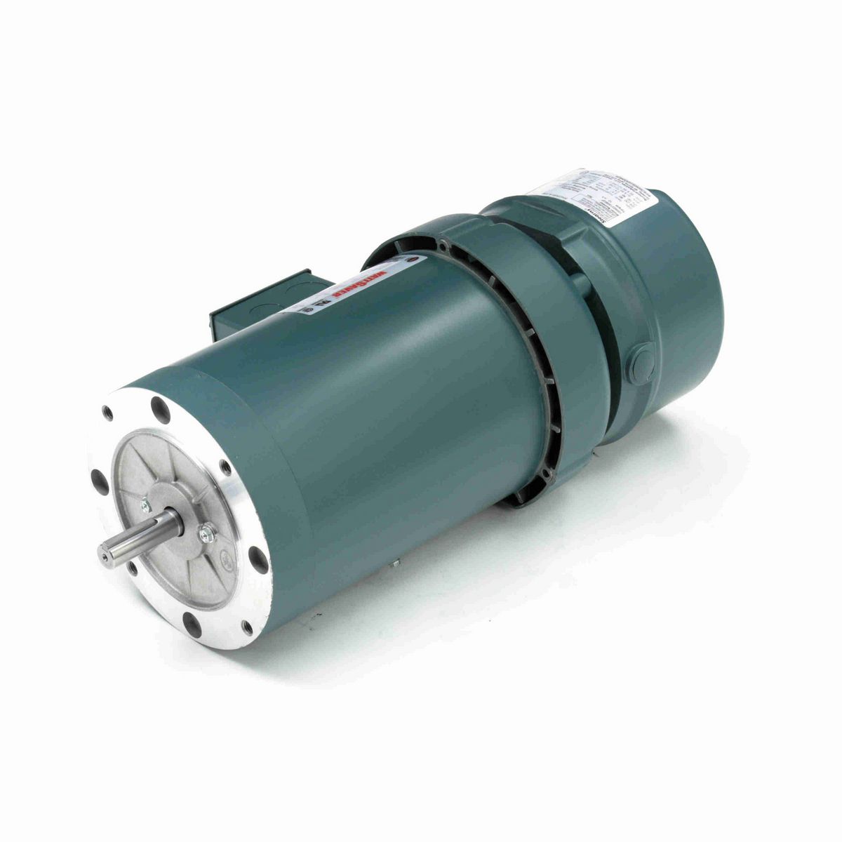LEESON Brake Motor, 1.50 & 1 HP, 3 Ph, 60 & 50 Hz, 230/460 & 190/380 V, 1800 & 1500 RPM, 56C Frame, TEFC - 119565.00