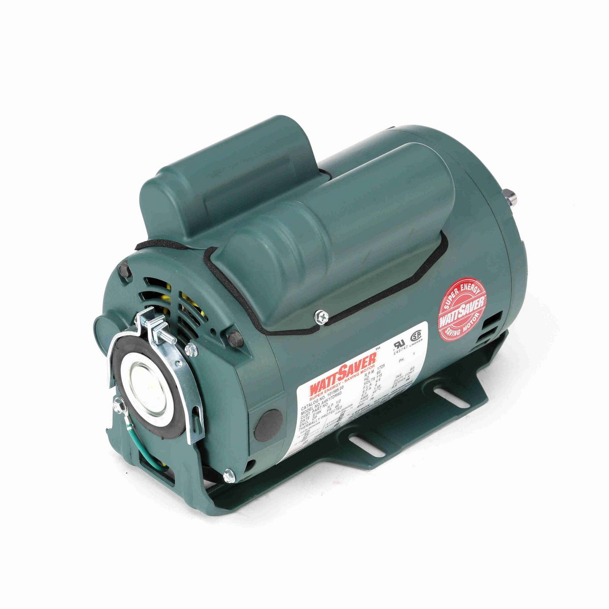 LEESON Fan and Blower Motor, 0.50 HP, 1 Ph, 60 Hz, 115 V, 1800 RPM, 48 Frame, DP - 101585.00