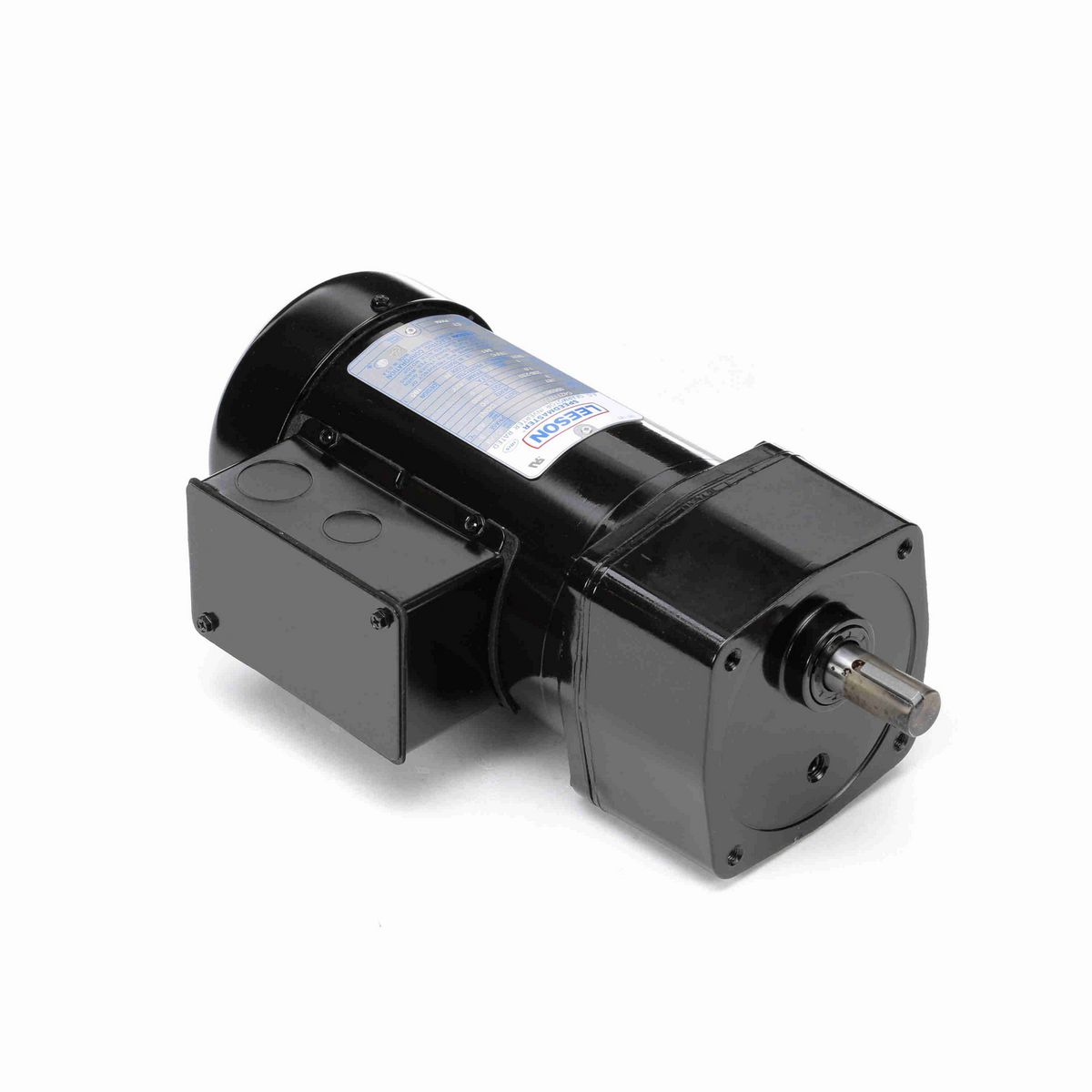 LEESON Parallel Shaft Gearmotor, 0.17 HP, 3 Ph, 60 Hz, 208-230/460 V, 9 RPM, 42Y Frame, TEFC - 096065.00