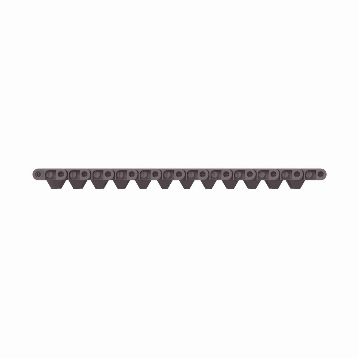 Rexnord 7705DTS Straight Running DTS®, Material: Brown High Performance, Width: 7.5in, Pitch: 1in - 81413932