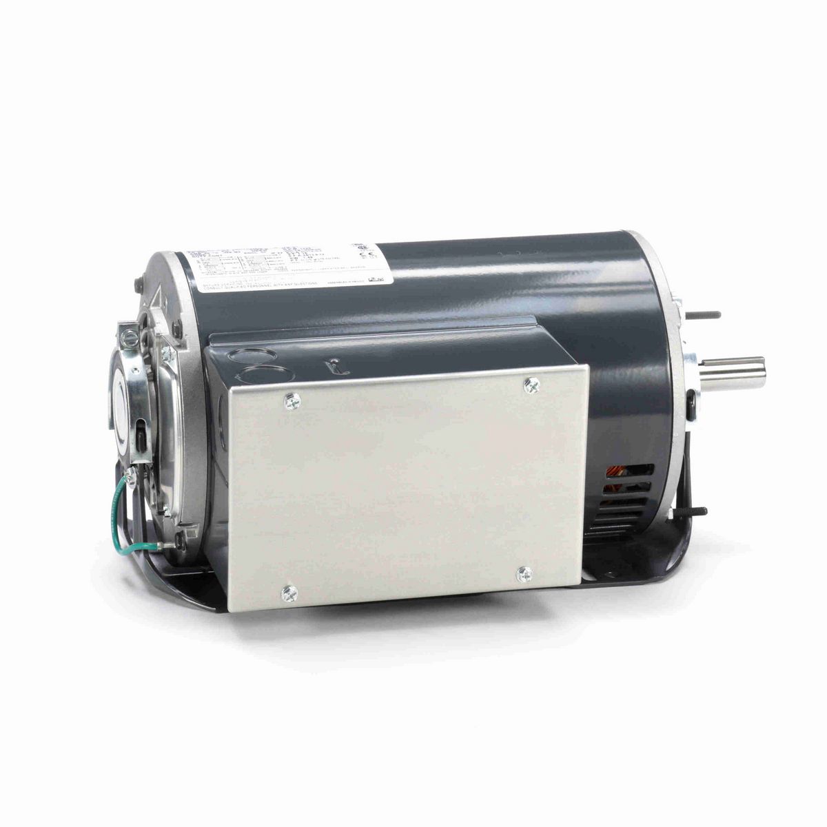LEESON Fan and Blower Motor, 2 HP, 1 Ph, 60 Hz, 115/208-230 V, 1800 RPM, 56H Frame, DP - B352