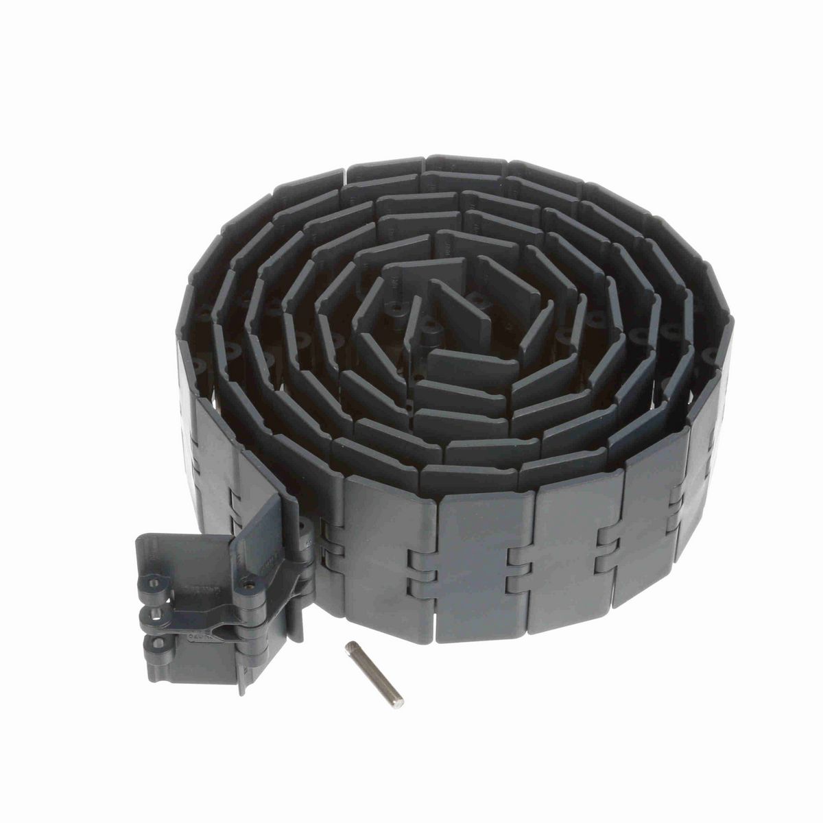 System Plast 820 Straight Running Solid Top, Material: NG evo (Gray Blue), Width: 3.3in, Pitch: 1.5in - NGE820-K330