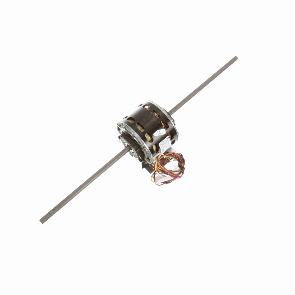 Century Fan Coil & Air Conditioner Motor, 1/15,1/20,1/25,1/35 HP, 1 Ph, 60 Hz, 115 V, 1075 RPM, 4 Speed, 42 Frame, OAO - 9474A