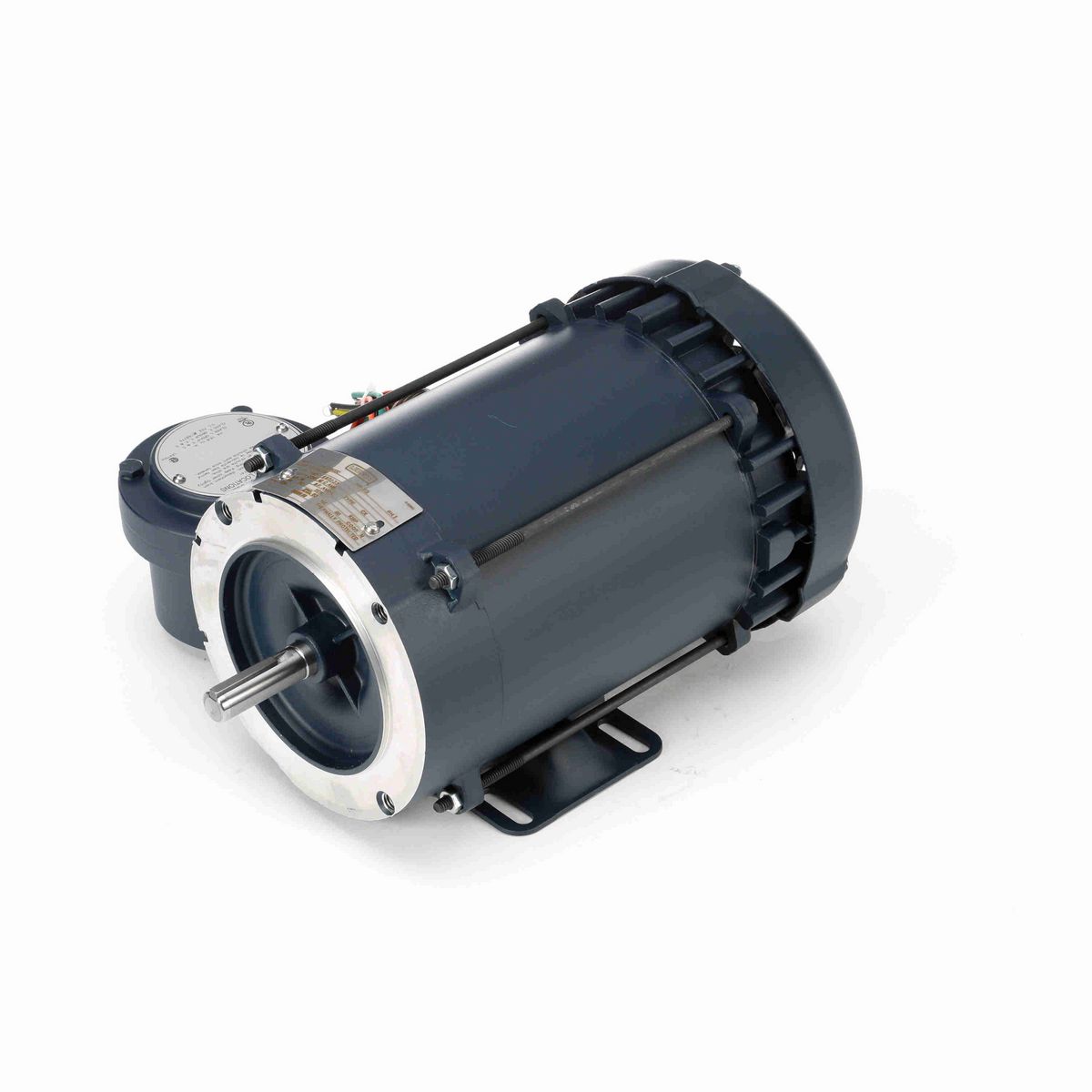 LEESON Explosion Proof Motor, 0.33 HP, 1 Ph, 60 Hz, 115/208-230 V, 1800 RPM, 56C Frame, EPFC - 116606.00