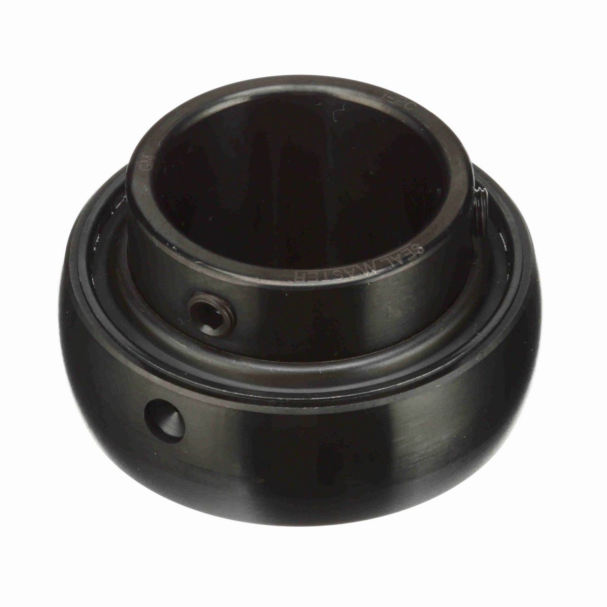 Sealmaster Mounted Insert Only Ball Bearing - 52100 Bearing Steel, Black Oxided - Setscrew Lock - 1-2C