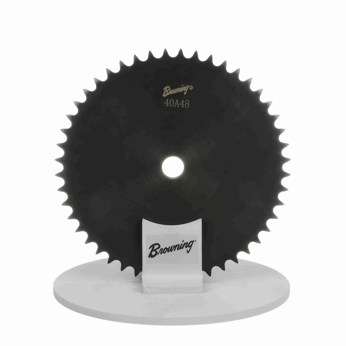 Browning Steel Minimum Plain Bore Roller Chain Sprocket - 40A48