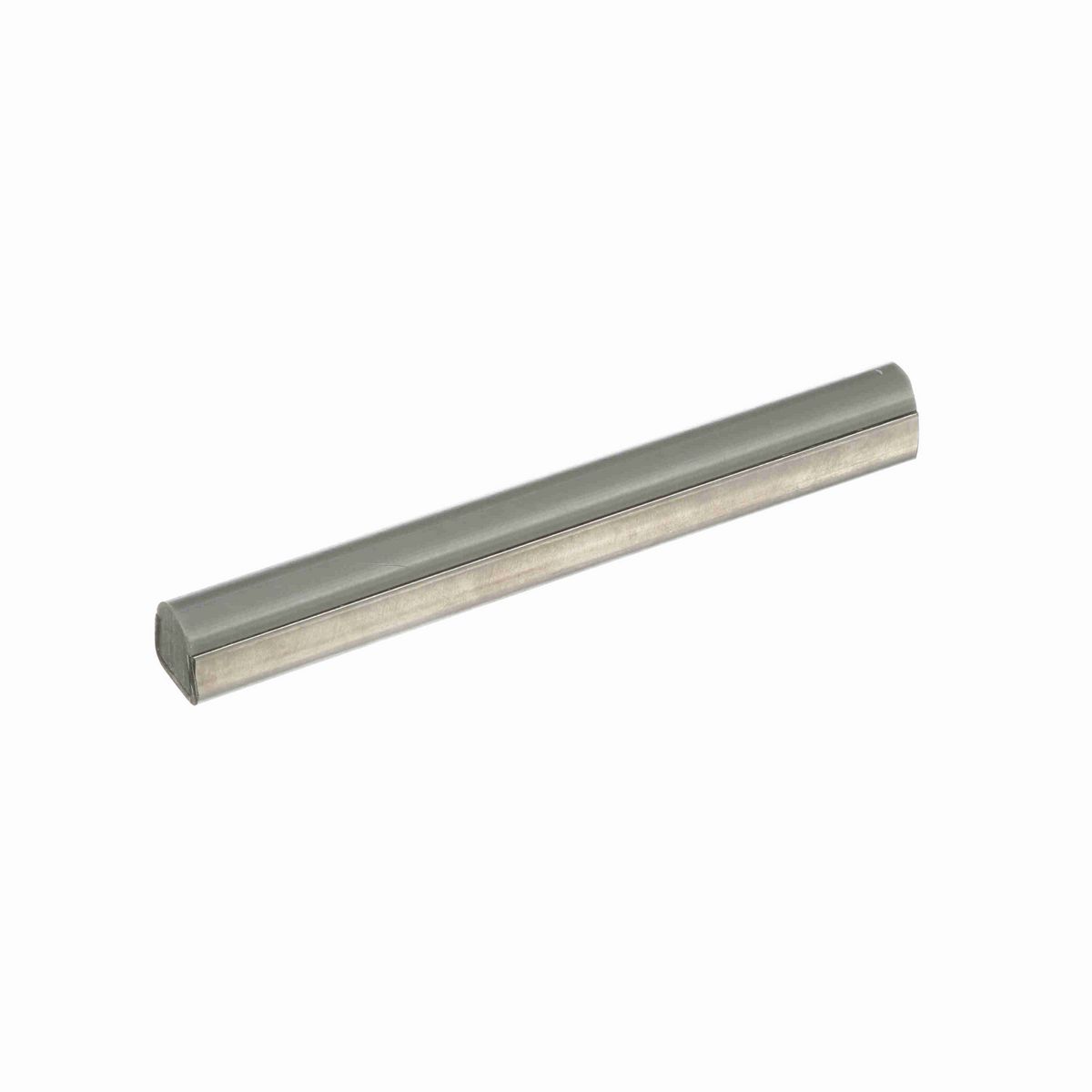 System Plast Round Rail Guide: 0.67"W X 0.67"H X 240"L Grey Nolu-S - VG-SSRS-NS-20
