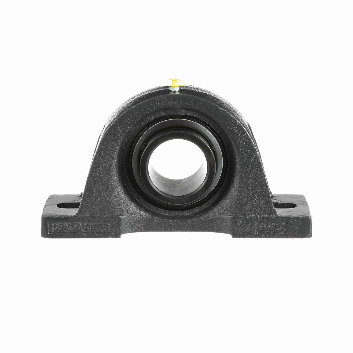 Sealmaster Mounted Cast Iron Two Bolt Pillow Block Ball Bearing - 52100 Bearing Steel, Black Oxided - Setscrew Lock - MP-51