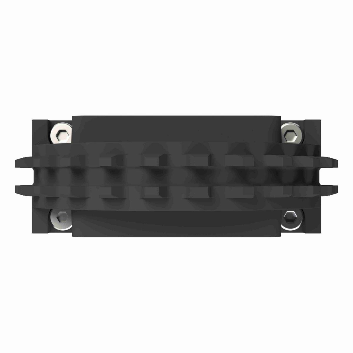 Rexnord 1500 Series Split Molded Nylon Sprocket with 24 Teeth and a 40mm Square Bore - 614-142-2