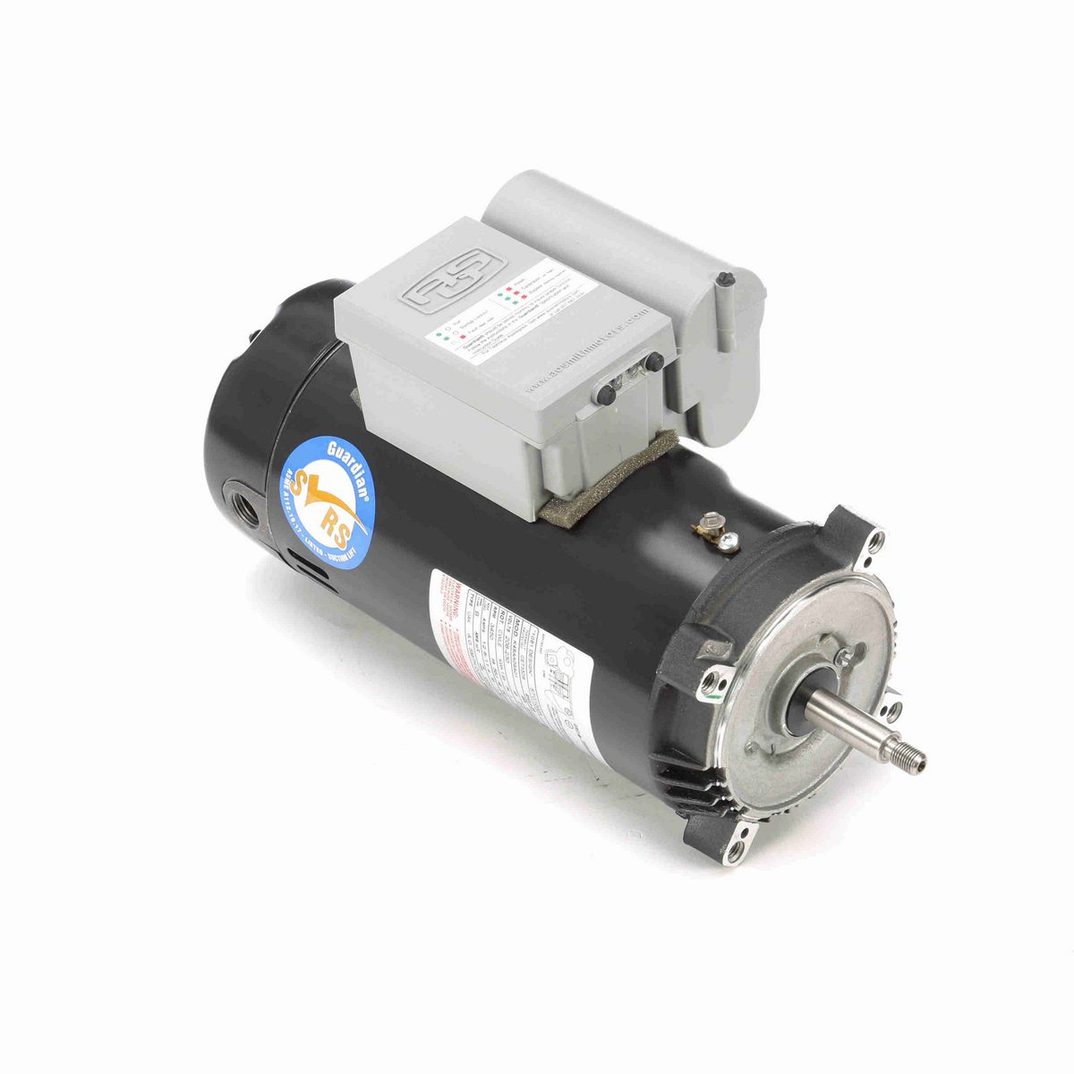 Century Guardian ® Motors Pool Pump Motor, 2.0 HP, 1 Ph, 60 Hz, 208-230 V, 3600 RPM, 56J Frame, ODP - STG1202A