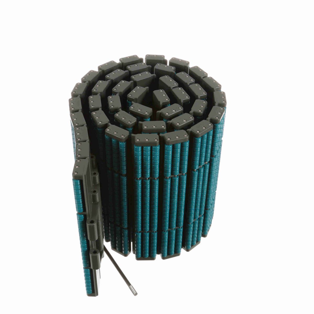 System Plast 821LBP Straight Running Low Backline Pressure, Material: Gray Low Friction, Width: 10in, Pitch: 1.5in - LFG821LBP-K1000