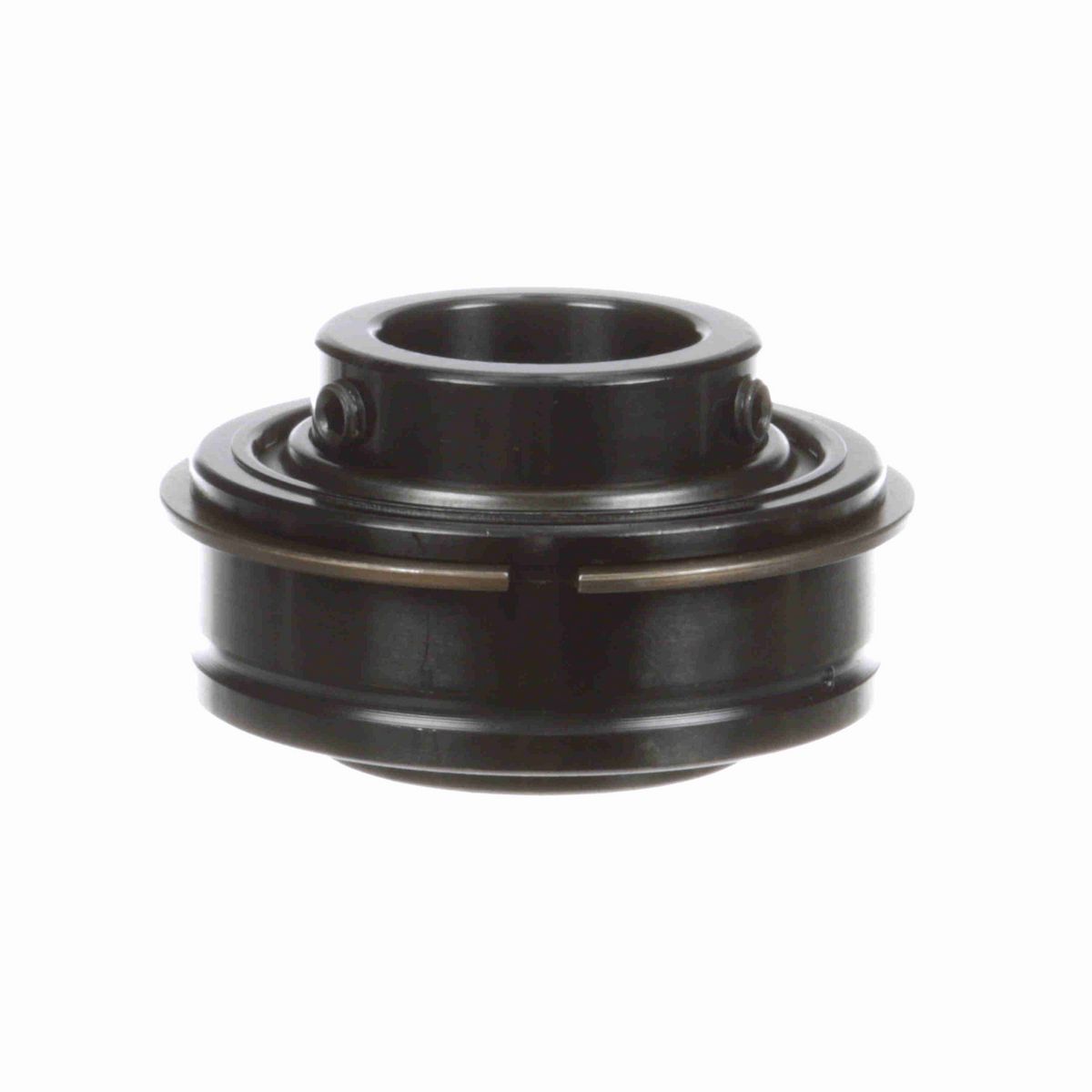 Sealmaster Mounted Insert Only Ball Bearing - 52100 Bearing Steel, Black Oxided - Setscrew Lock - ER-18C