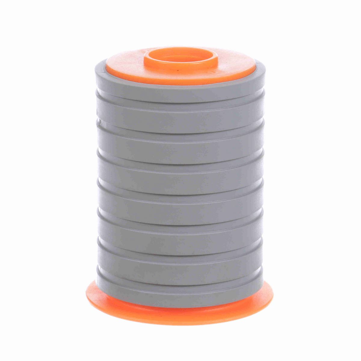 System Plast Flanged Return Roller with Rubber; OD: 2.24-in, Shaft Dia: 0.75-in, Length: 3.15-in, Color: Orange - RETURN ROLLER