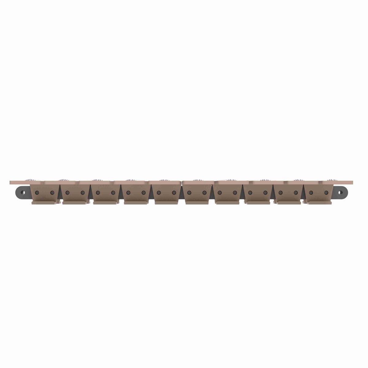 Rexnord 1873TAB SuperGrip™ Side-flexing SuperGrip™, Material: Tan Low Friction, Width: 12in, Pitch: 1.5in - L1873644202