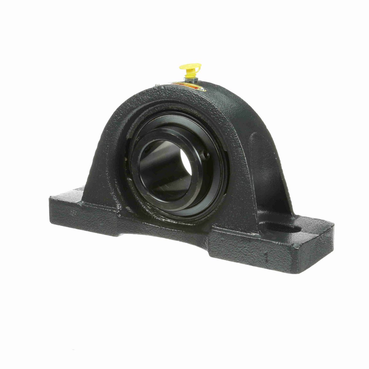 Sealmaster Mounted Cast Iron Two Bolt Pillow Block Ball Bearing - 52100 Bearing Steel, Black Oxided - Double Setscrew Lock - MPD-31