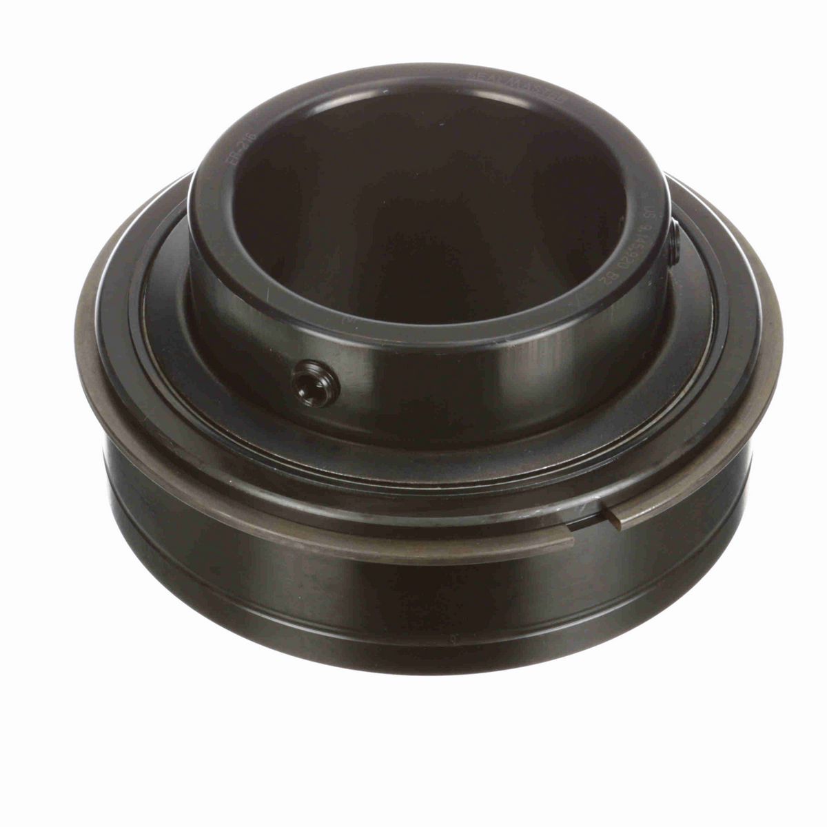 Sealmaster Mounted Insert Only Ball Bearing - 52100 Bearing Steel, Black Oxided - Setscrew Lock - ER-216