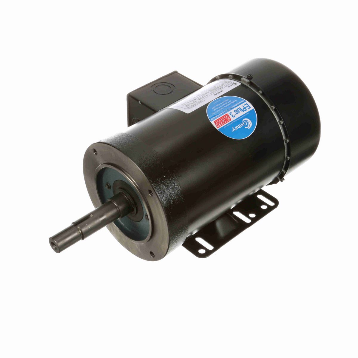 Century Close-Coupled Pump Motor, 1.5 HP, 3 Ph, 60 Hz, 230/460 V, 1800 RPM, N145JM Frame, TEFC - N161E