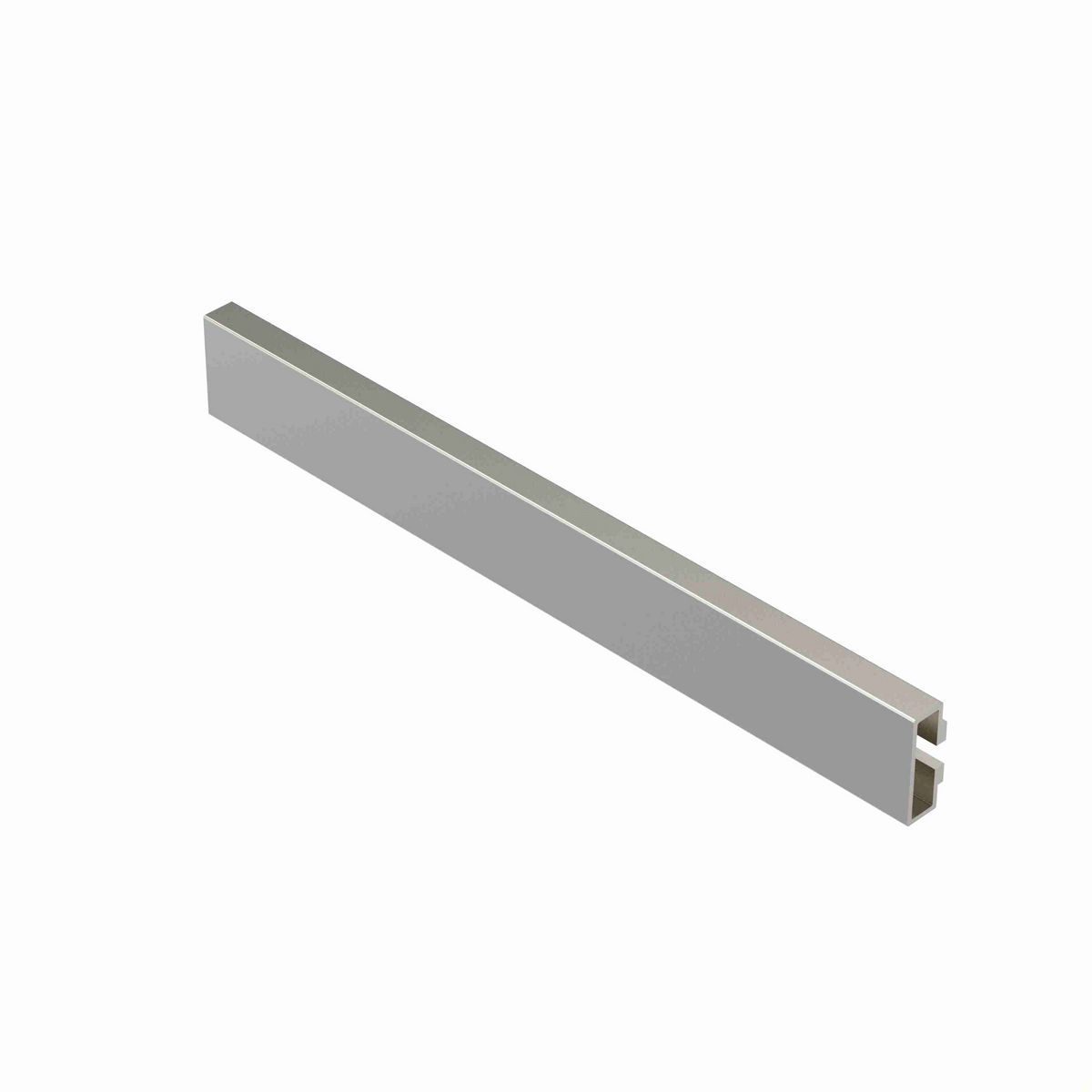 System Plast Rail: 0.59"W X 1.5"H X 240"L Aluminum - VG-A5015-20
