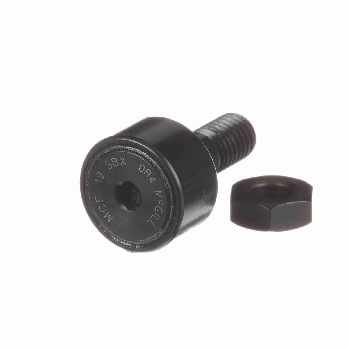 Опорный ролик с цапфой McGill CAMROL MCF 19 BX, цилиндрический, с шестигранным отверстием, метрический